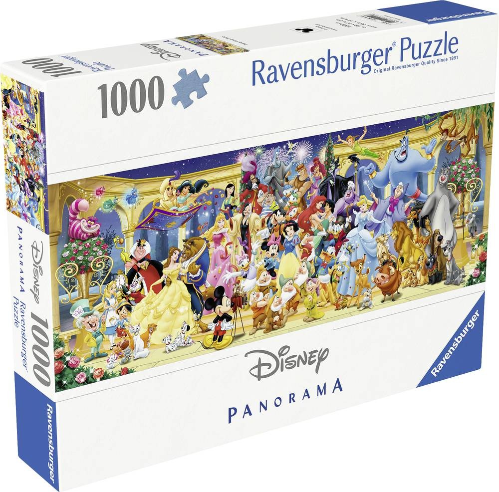 Ravensburger Puzzle Disney Gruppenfoto 1000 Teile für ab 14
