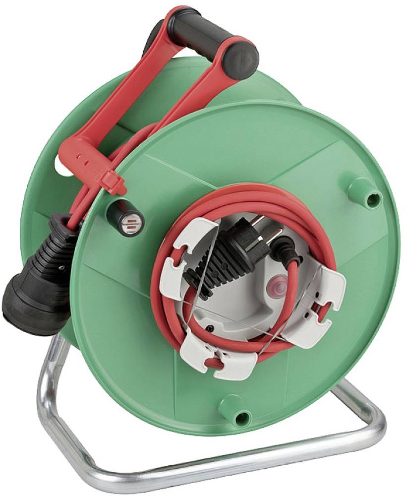 Brennenstuhl 1183530100 Kabeltrommel 38 m Rot (matt) Schutzkontakt-