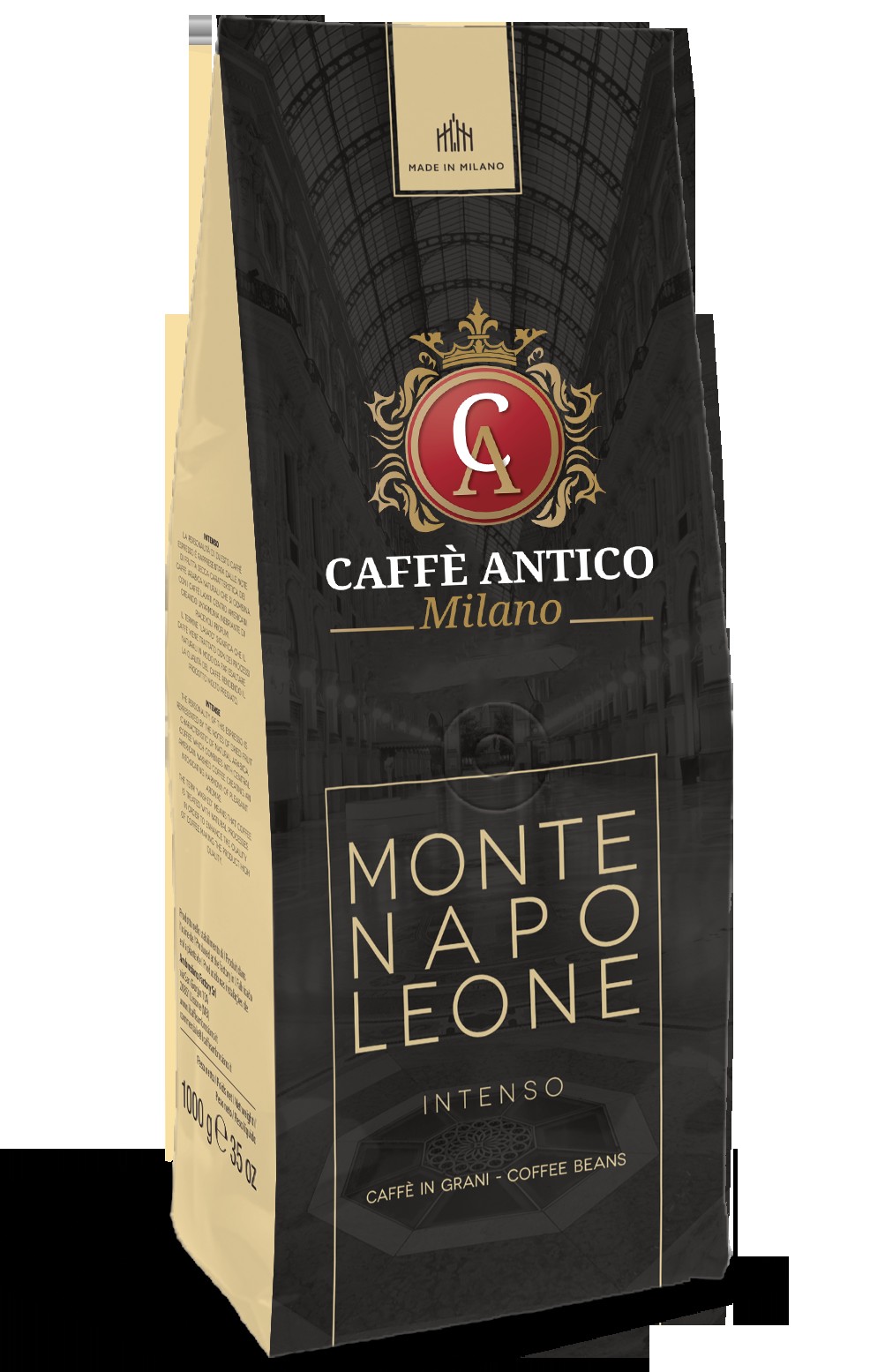 Ambrosiano CAFFE` ANTICO Milano Montenapoleone 1kg Bohnen
