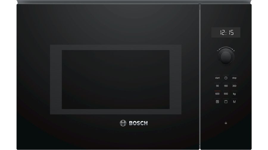 Bosch Serie 6 BEL554MB0 micro-onde Noir, Acier inoxydable Micro-onde