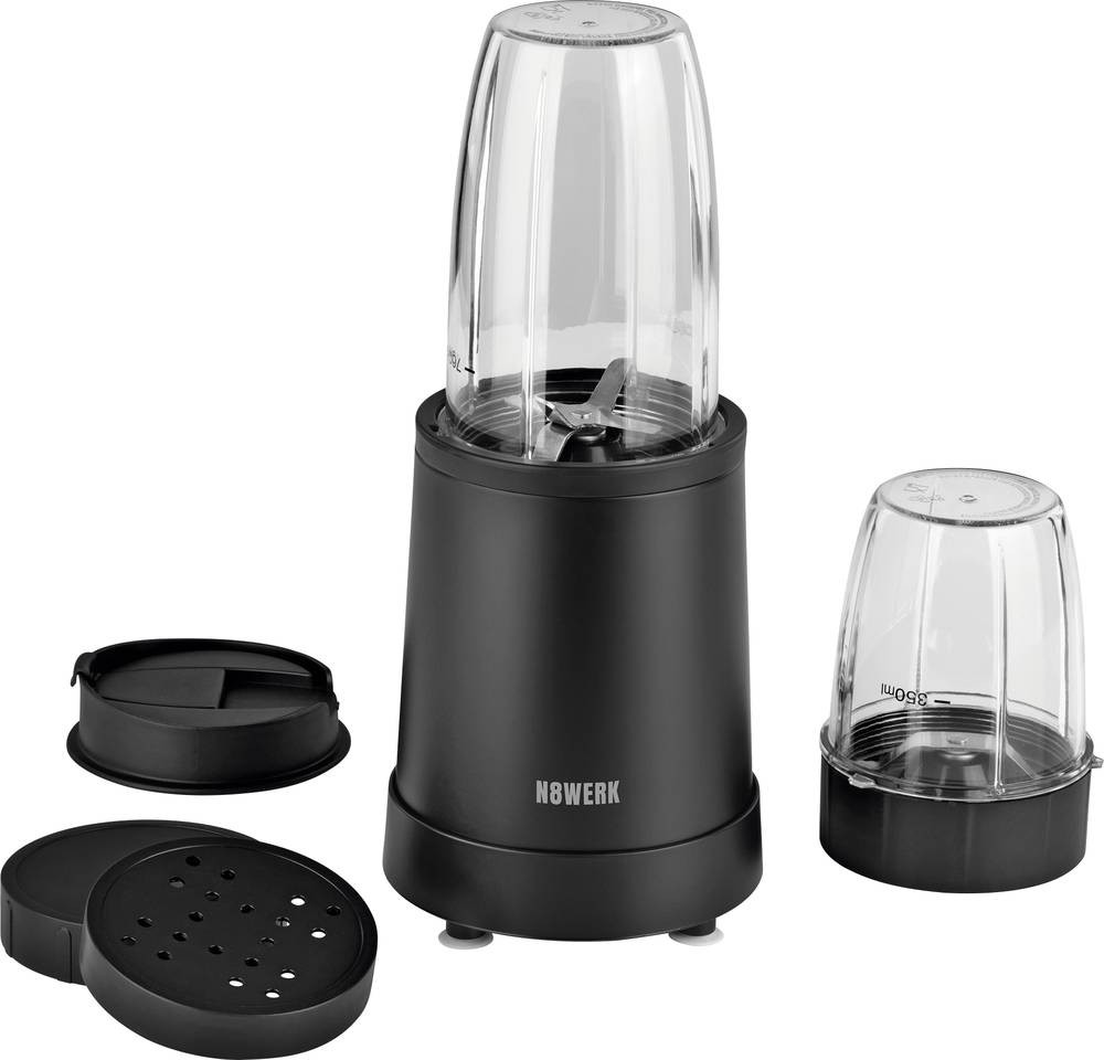 N8WERK Nutrition 8-tlg. Standmixer 800W nero