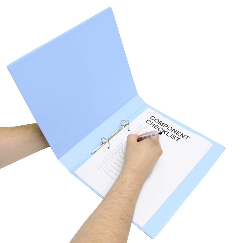 Antistat ESD Ringmappe 105-0016 DIN A4 blue 1 pc(s)