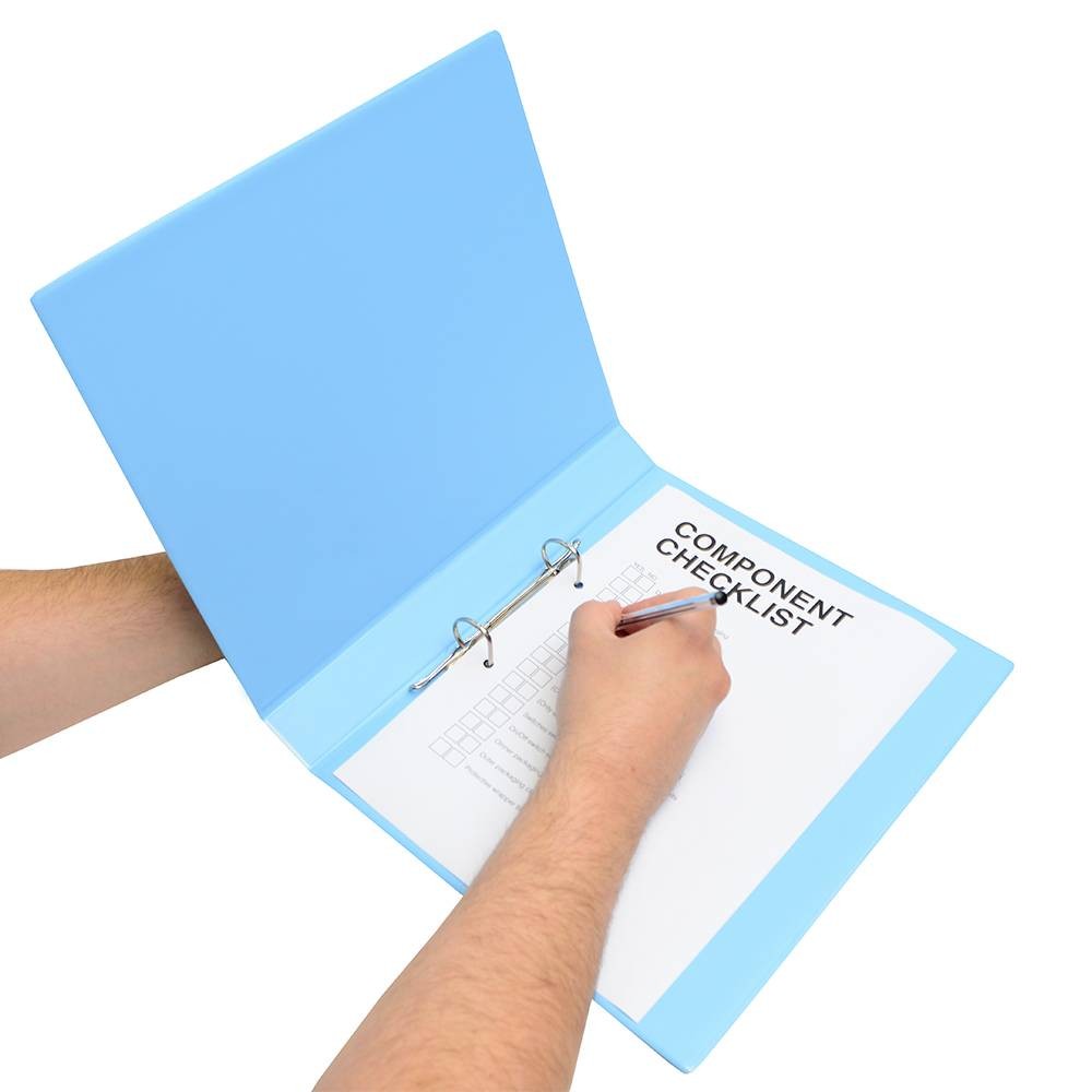 Antistat ESD Ringmappe 105-0021 DIN A4 blue 1 pc(s)