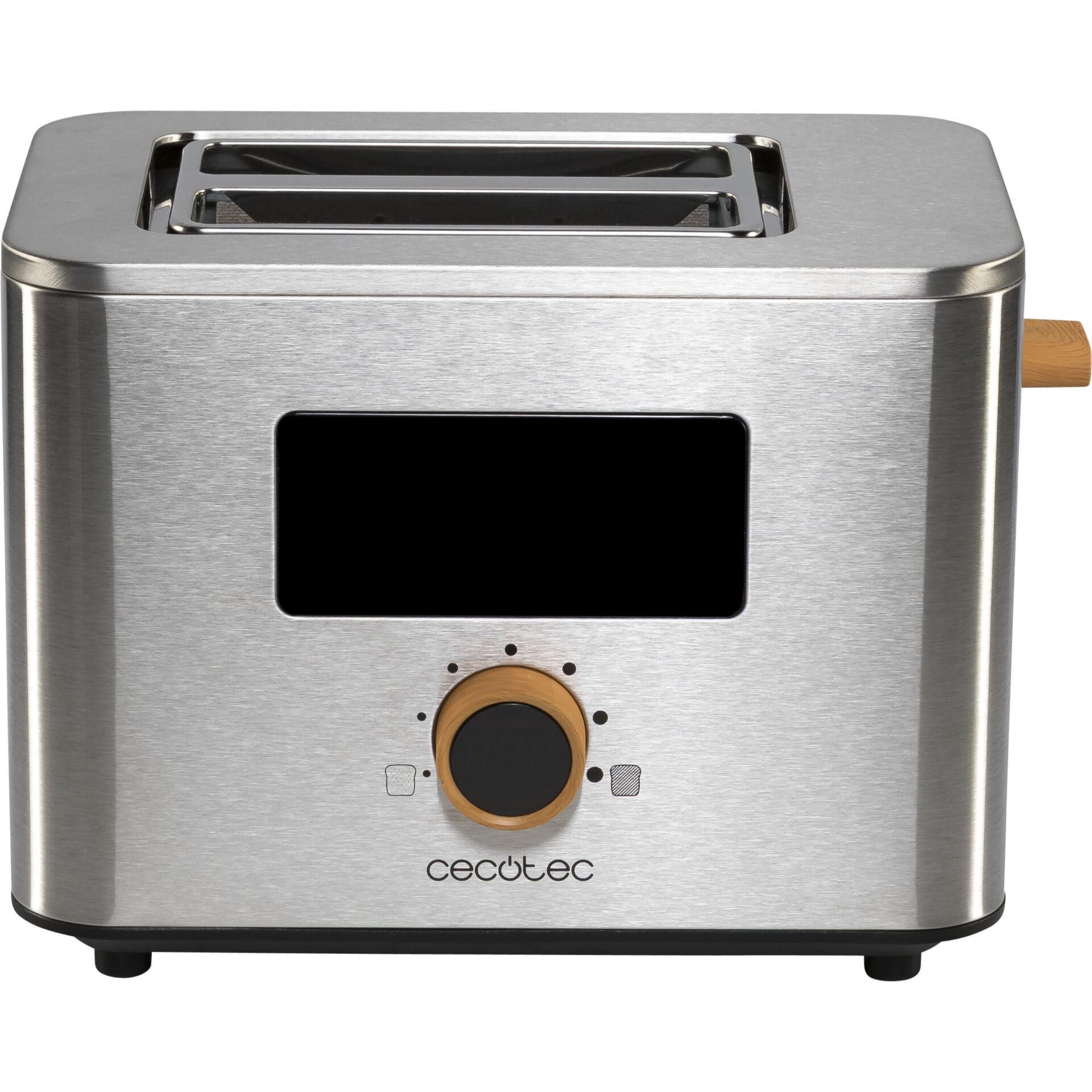 Cecotec 04843 toaster 7 2 slice(s) 950 W Stainless steel - Cecotec