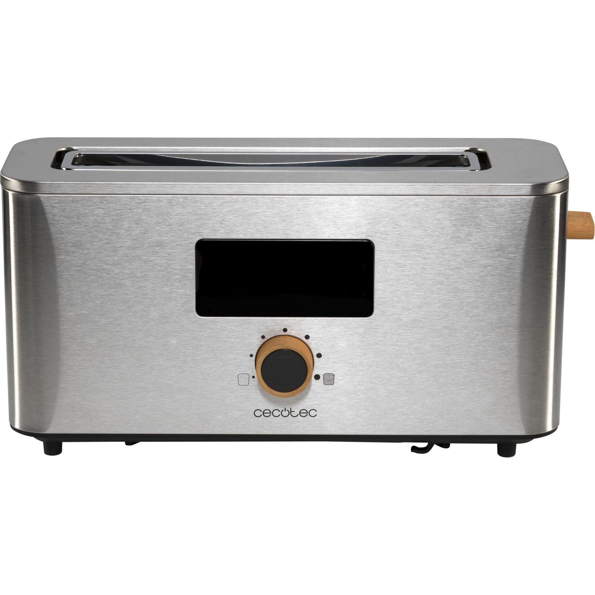 Cecotec 04845 toaster 7 2 slice(s) 1000 W Stainless steel - Cecotec