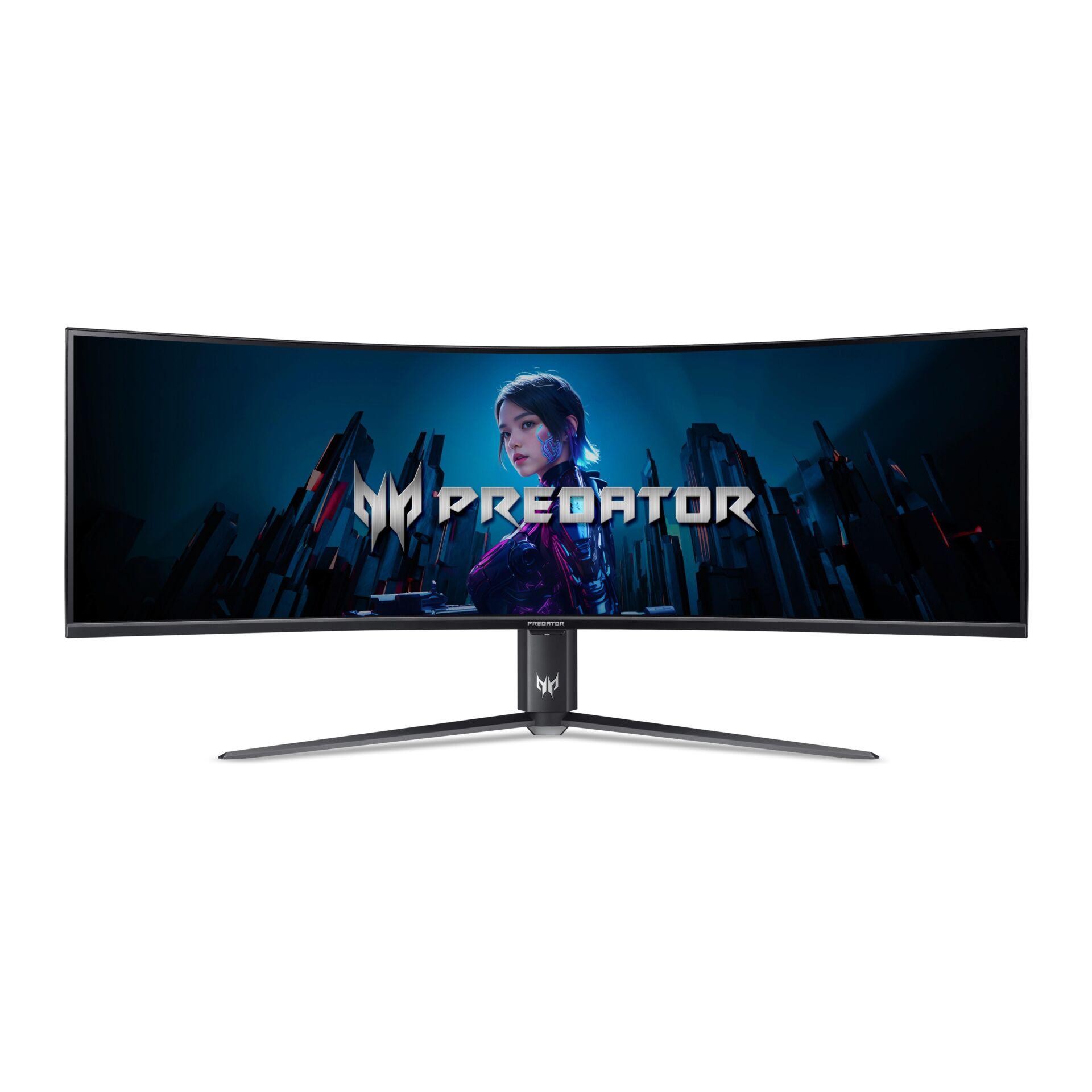 Acer UM.NZ7EE.001 pantalla para PC 144,8 cm (57") 7680 x 2160 Pixeles