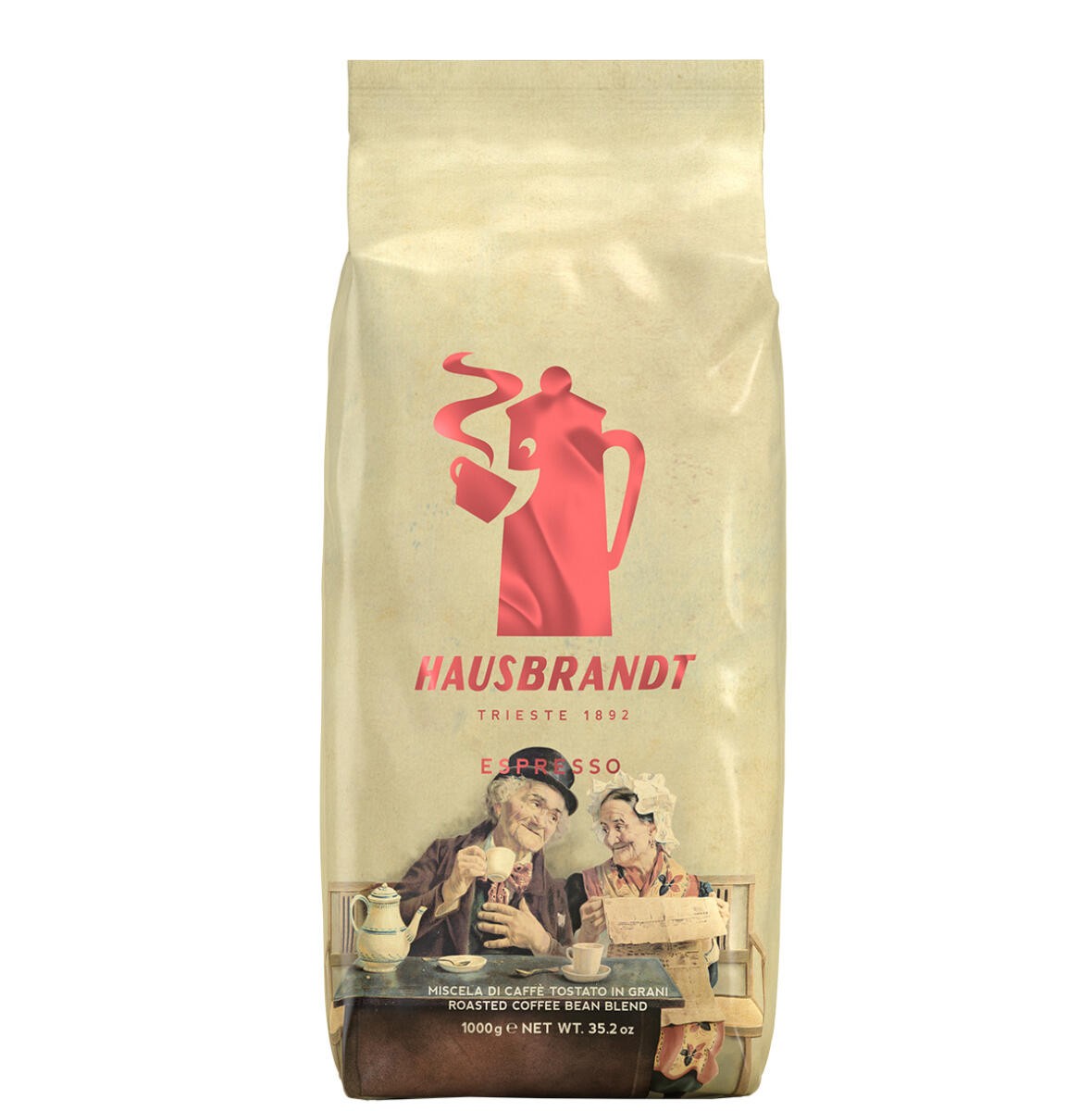 Hausbrandt Nonnetti Espresso 1kg ganze Bohnen