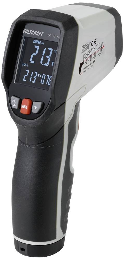 VOLTCRAFT IR 110-6C Infrarot-Präzisions-Thermometer Optik 6:1 0 -