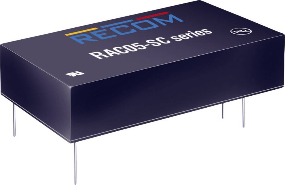 RECOM AC/DC-Printhome charger RAC05-12SC 12 V/DC 0.42A 5W