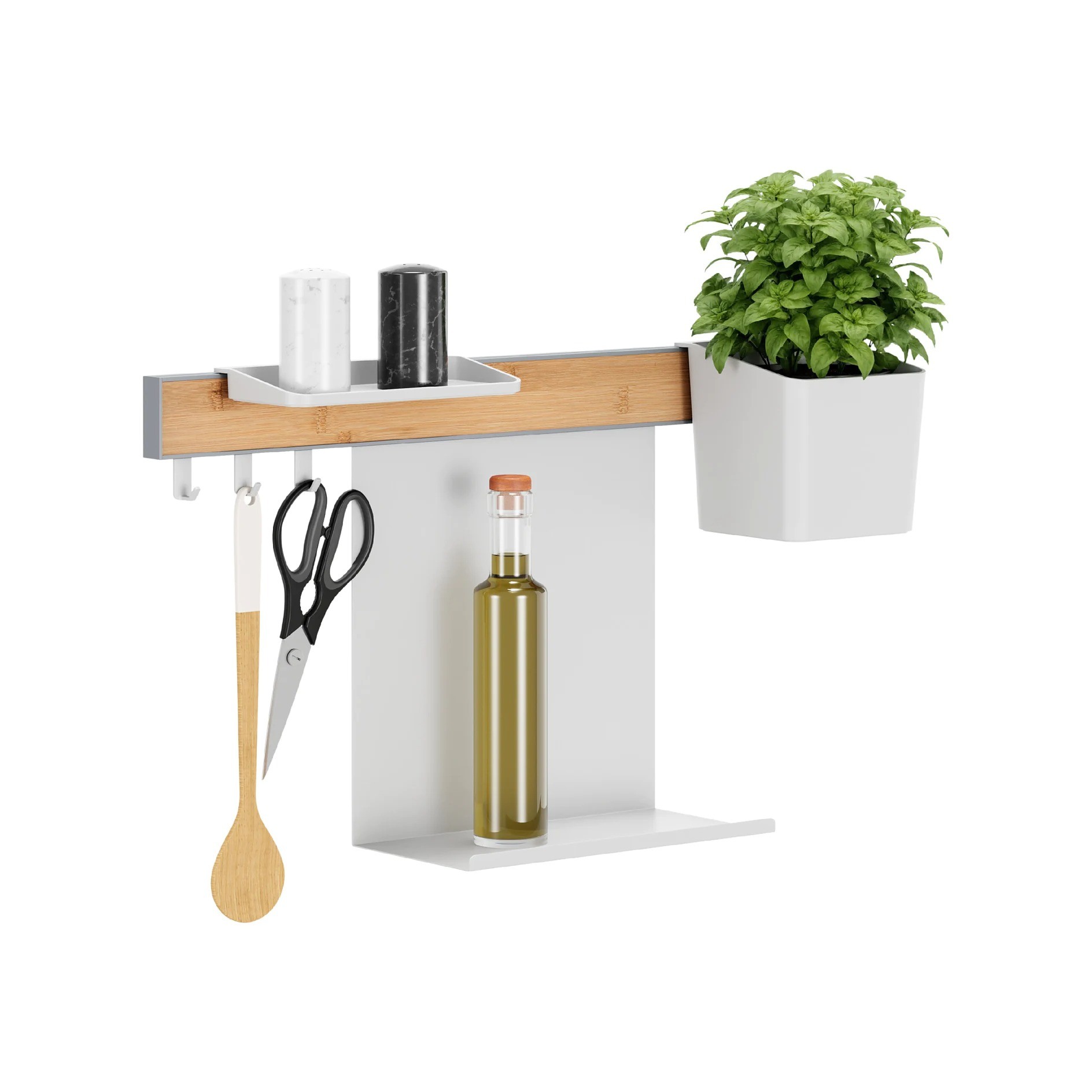 TESA 700410000000 Holder White, Wood Metal, Plastic 1 pc(s) - TESA
