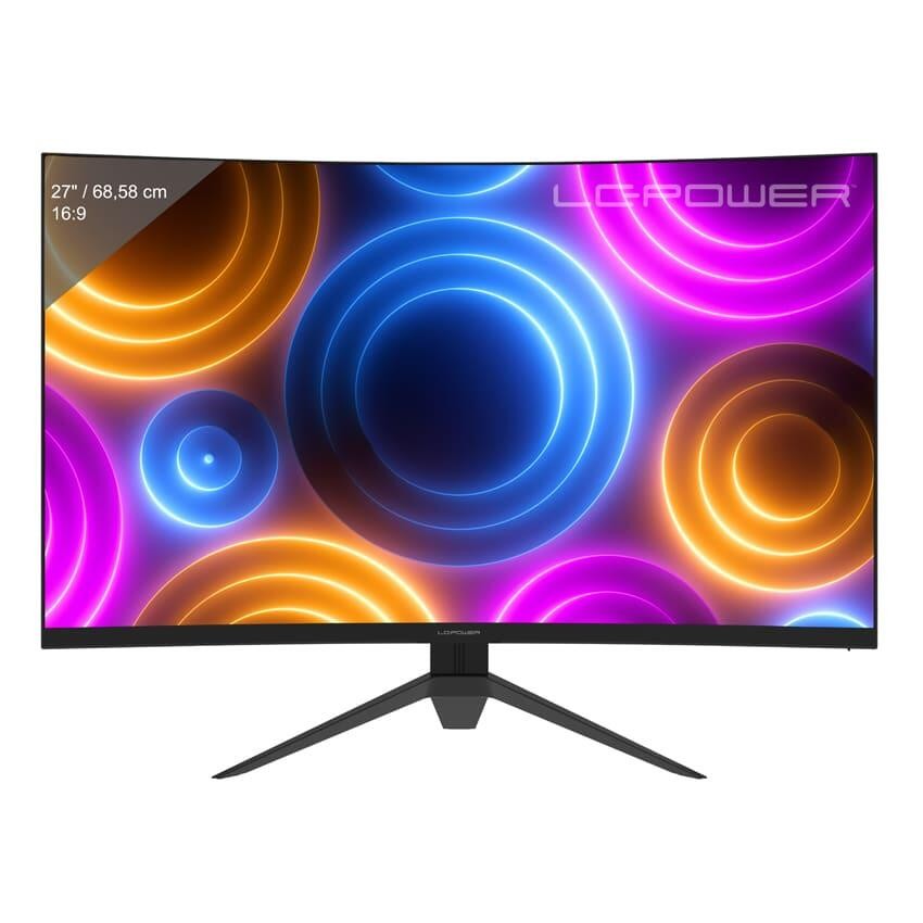 LC-Power LC-M27QC Monitor PC 68,6 cm (27") 2560 x 1440 Pixel Quad HD