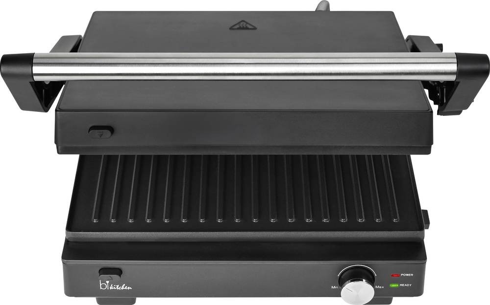 BiKitchen grill 200 Elektro Kontaktgrill Kontrollleuchte, klappbar,