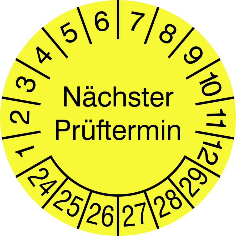 SafetyMarking 30.3725.24-29 Prüfplakette Nächster Prüftermin 2024-
