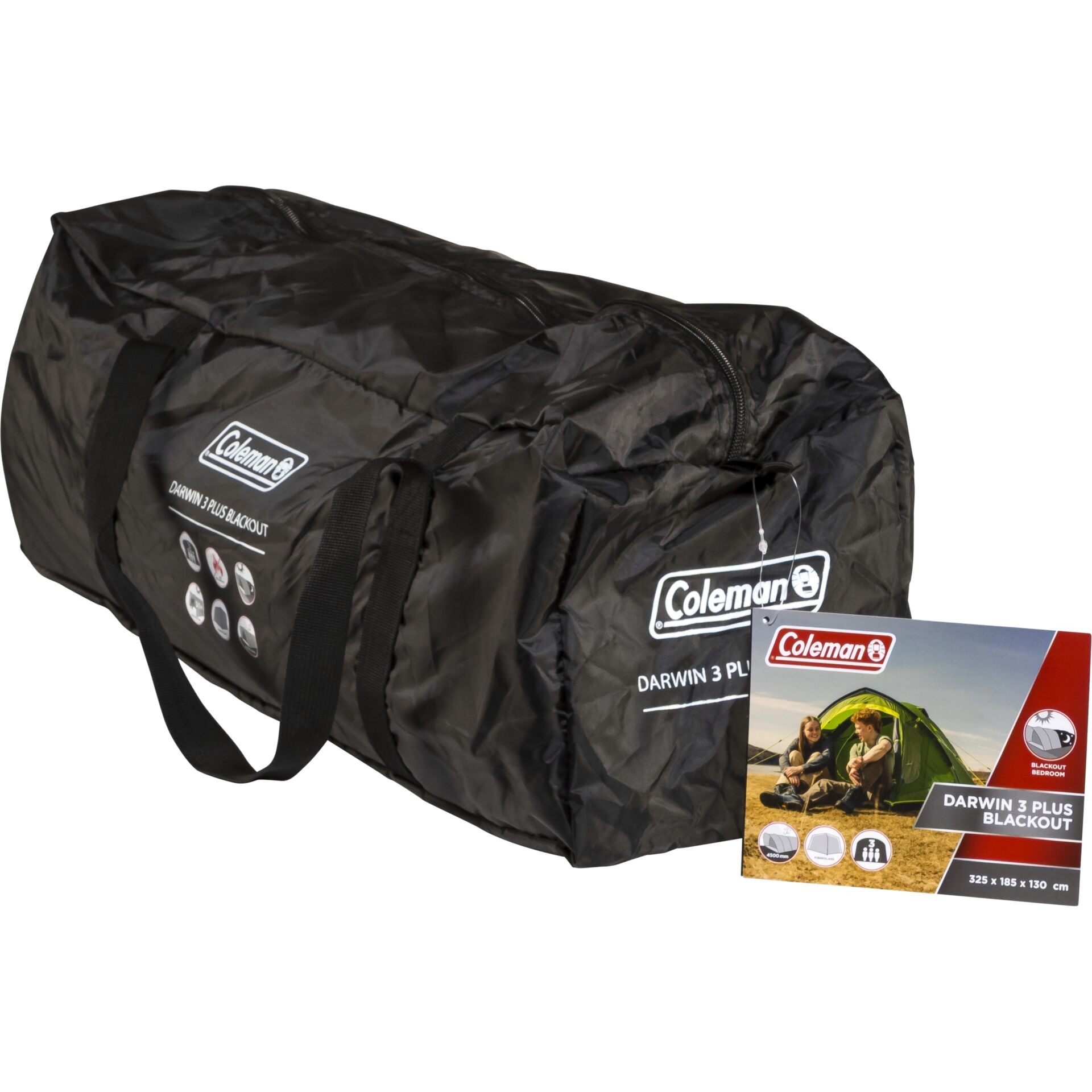 Coleman Darwin 3 Plus Blackout 3 Personen Active-Zelt