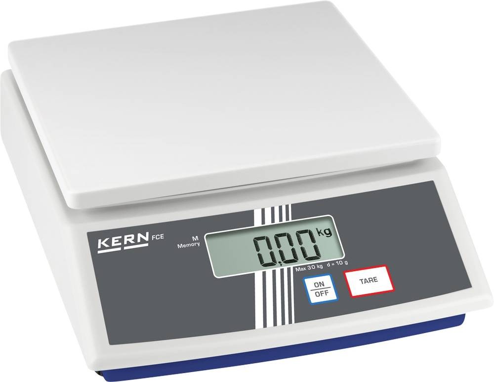 Kern Tischwaage FCE 30K10N Wägebereich (max.) 30kg Ablesbarkeit 10g