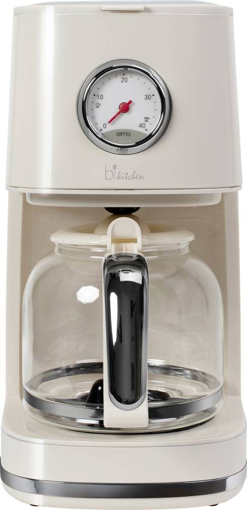 BiKitchen nostalgia 150 coffee machine Creme white (glänzend)