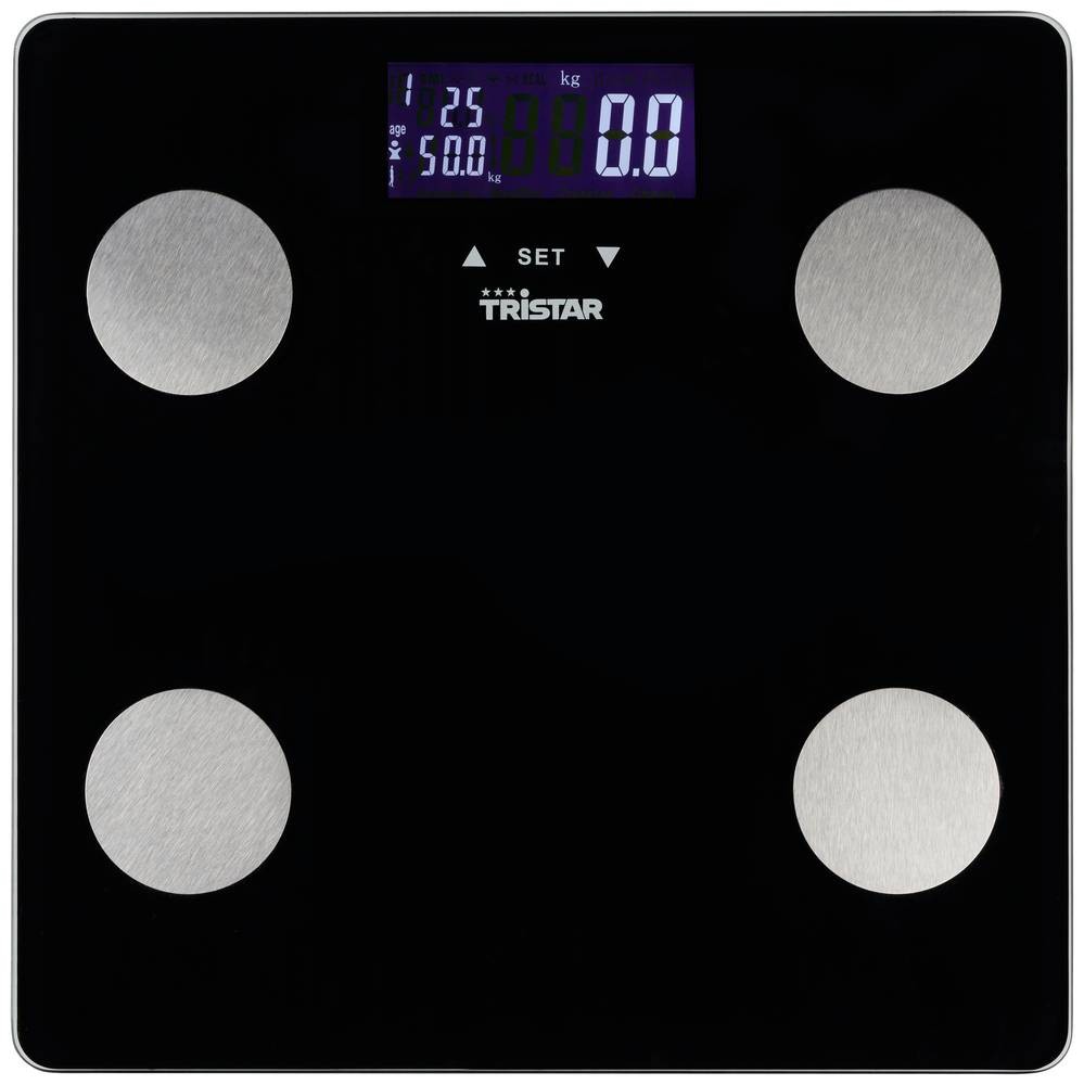 Tristar WG-2442 Körperanalysewaage WG-2442 digital Wägebereich (max.