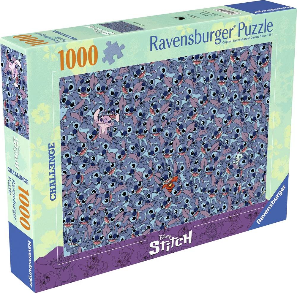 Ravensburger Disney Stitch Challenge Puzzle - 1000 Teile