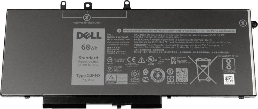 Dell Notebook-batteria ricaricabile GJKNX 7.6V 8550 mAh