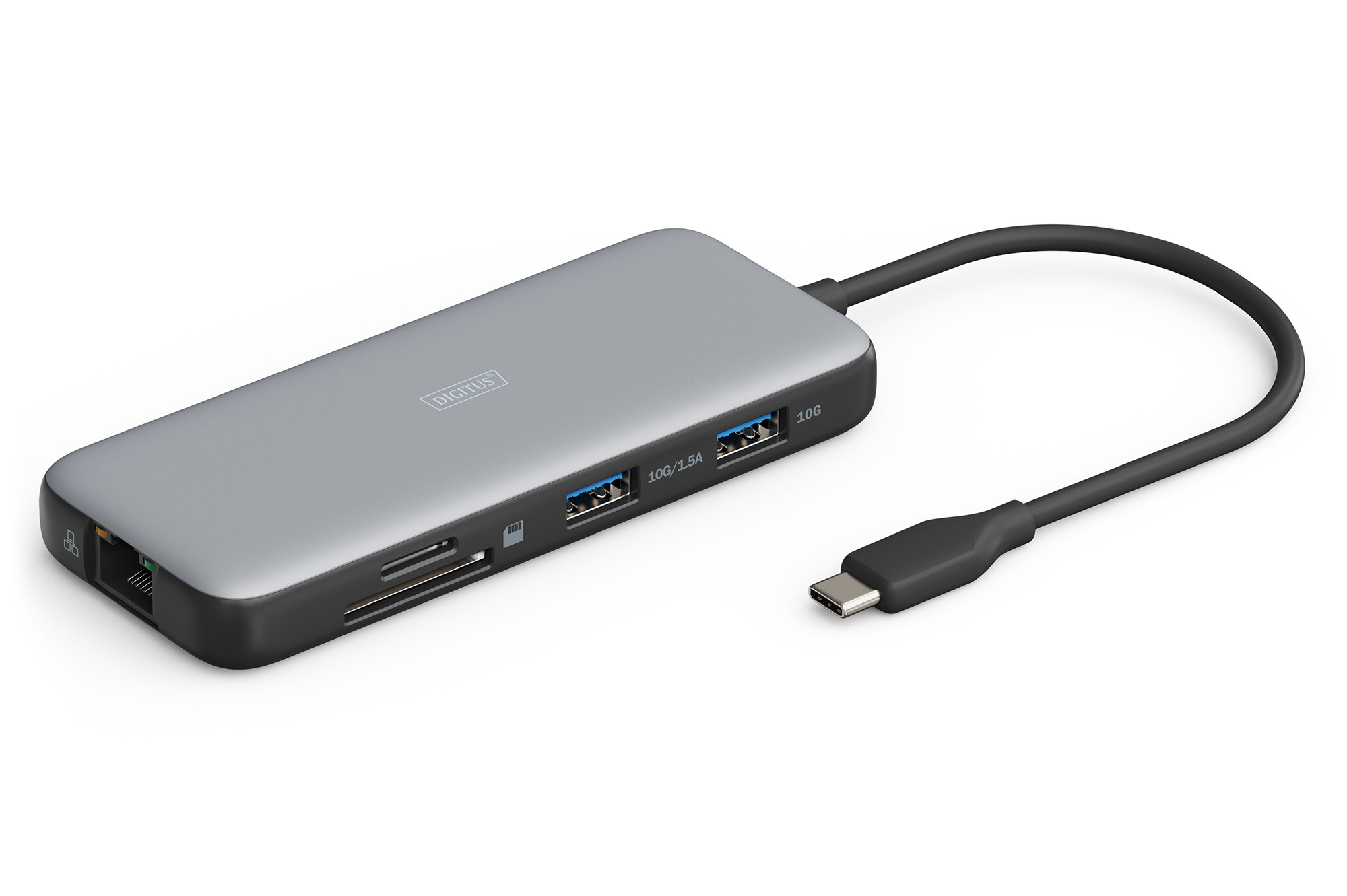 Digitus USB-C Dockingstation DA-70915 inkl. Ladefunktion,