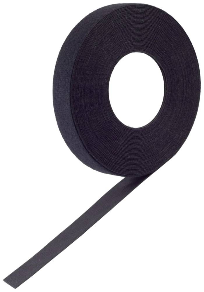 BKL Electronic PRO Klettband Pilzkopf (L x B) 10m x 16mm black 1 pc(s)
