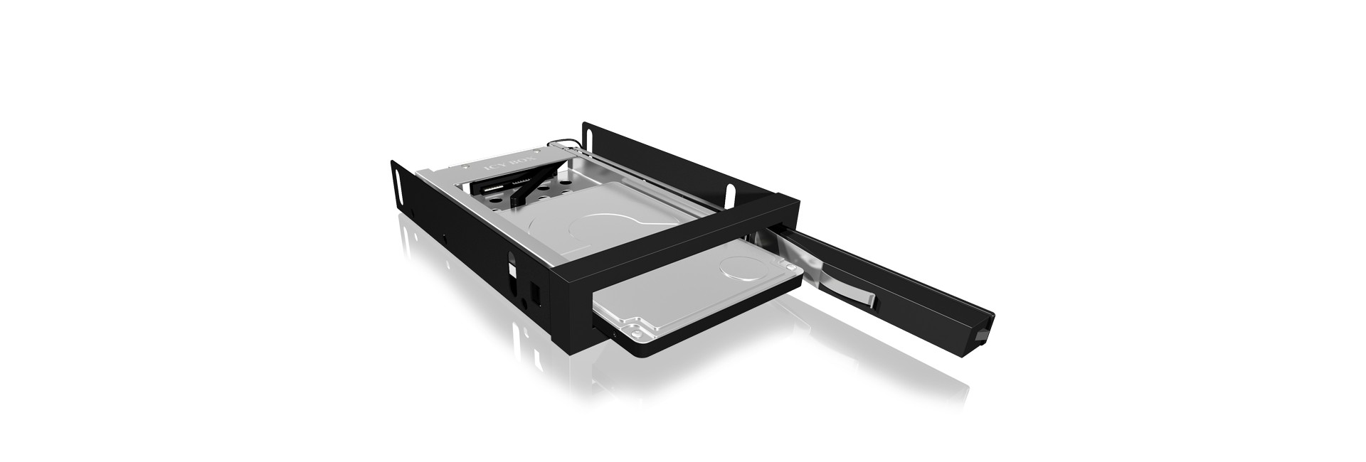 ICY BOX IB-2216StS 8,89 cm (3.5") Vassoio per unità di