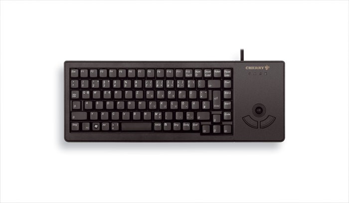 CHERRY ML5400 Tastatur Wired EU TKL 75% +Trackball schwarz