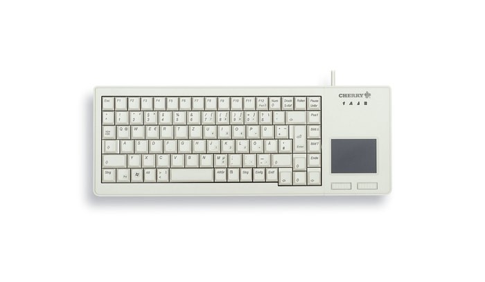 CHERRY G84-5500 Corded EU-Layout hellgrau Touchpad USB