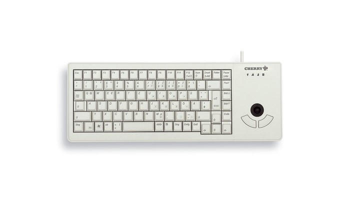 Cherry G84-5400 Corded EU-Layout hellgrau TRACKBALL USB