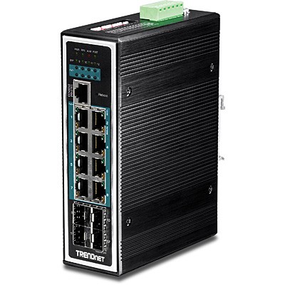 Trendnet TI-PG1284i Managed L2+ Gigabit Ethernet (10/100/1000) Power