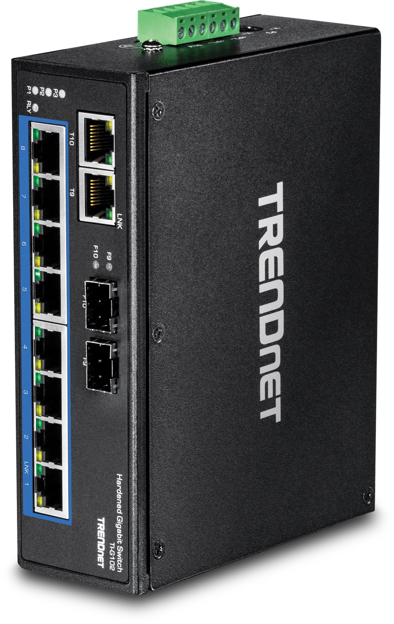 Trendnet TI-G102 network switch Gigabit Ethernet (10/100/1000) Black -