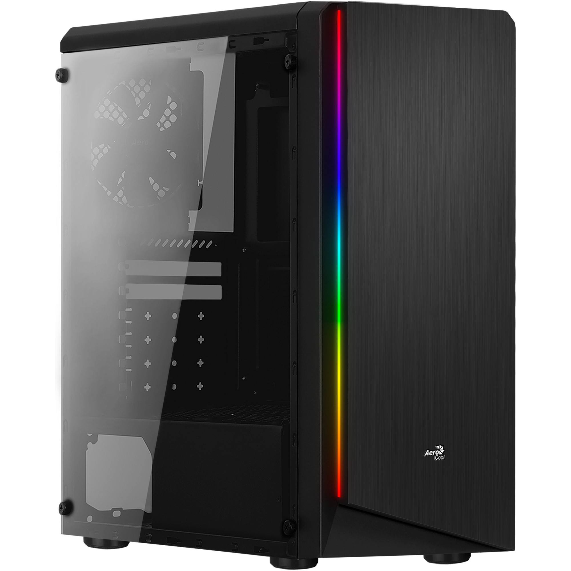 Aerocool RIFT carcasa de ordenador Midi Tower Negro - Aerocool RIFT,