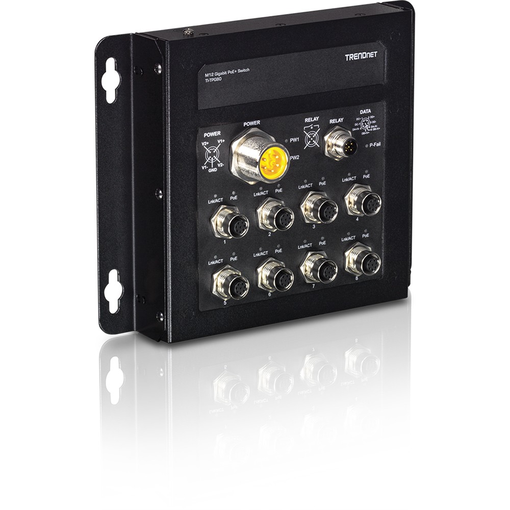Trendnet TI-TPG80 network switch Managed Power over Ethernet (PoE)