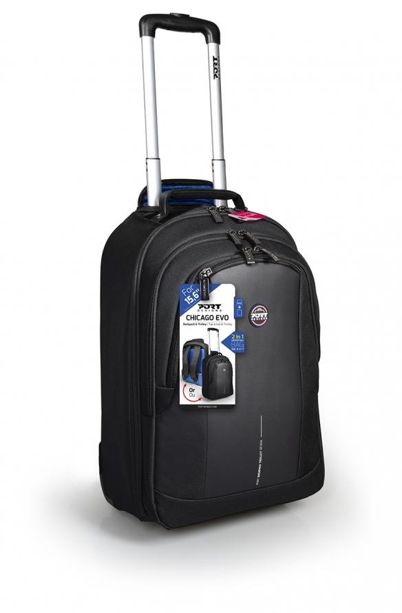 Port Laptop Rucksack Chicago Evo 15,6" Zoll Trolley Business