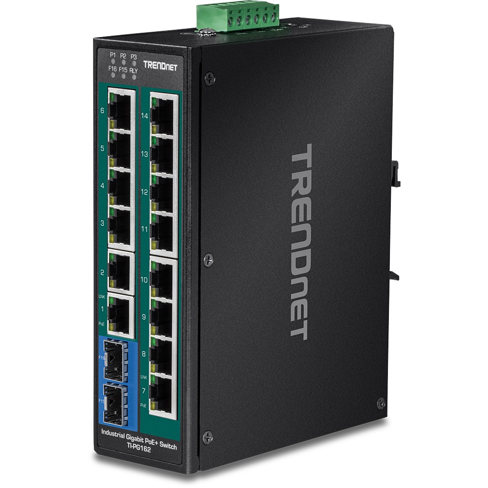 Trendnet TI-PG162 network switch Unmanaged Gigabit Ethernet (10/100/