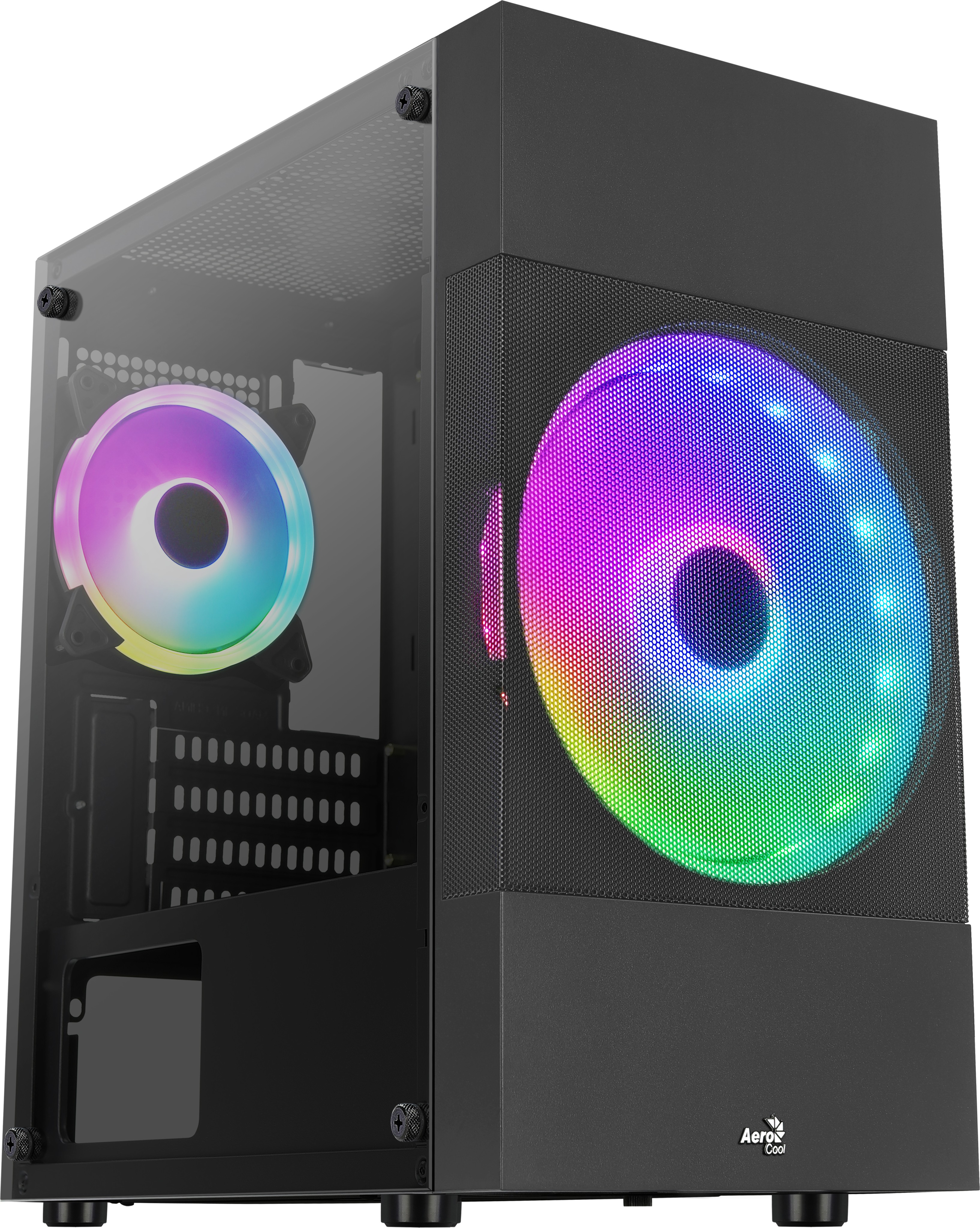 Aerocool Atomic Lite Mini Tower Noir - Aerocool Atomic Lite, Mini