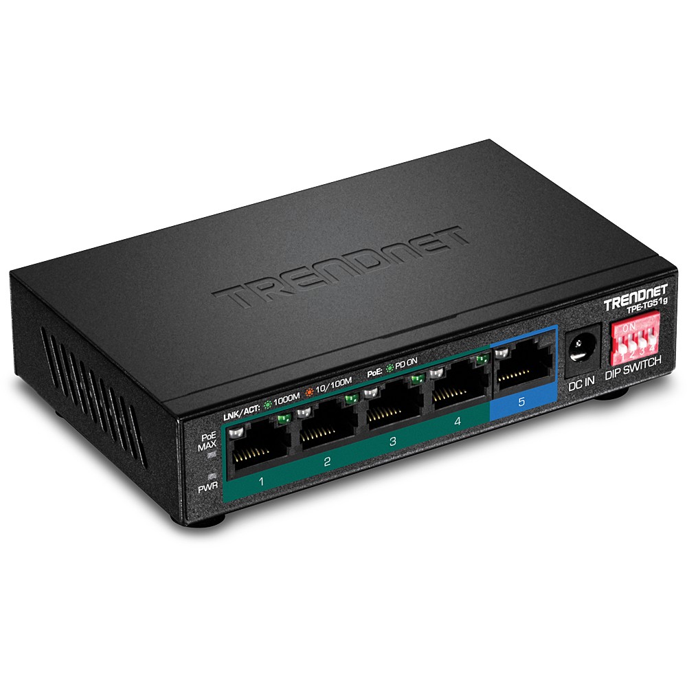 Trendnet TPE-TG51G network switch Gigabit Ethernet (10/100/1000)
