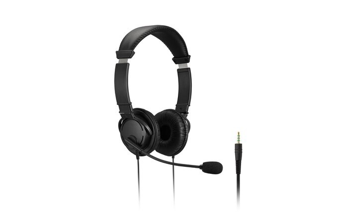 Kensington Classic 3.5mm Headset with Mic and Volume Control -
