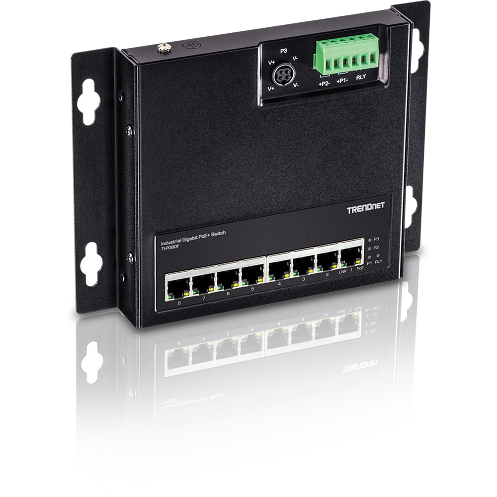 Trendnet TI-PG80F network switch Unmanaged Gigabit Ethernet (10/100/