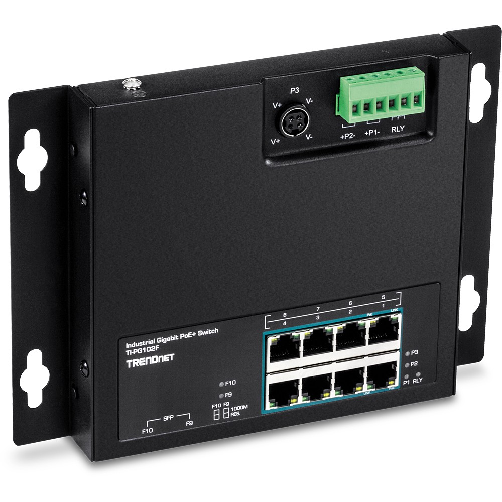 Trendnet TI-PG102F network switch Gigabit Ethernet (10/100/1000)