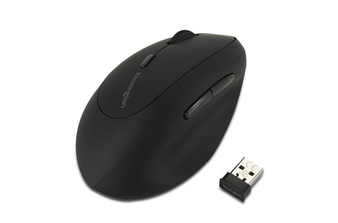 Kensington Pro Fit Left-Handed Ergo Wireless Mouse - Kensington Pro