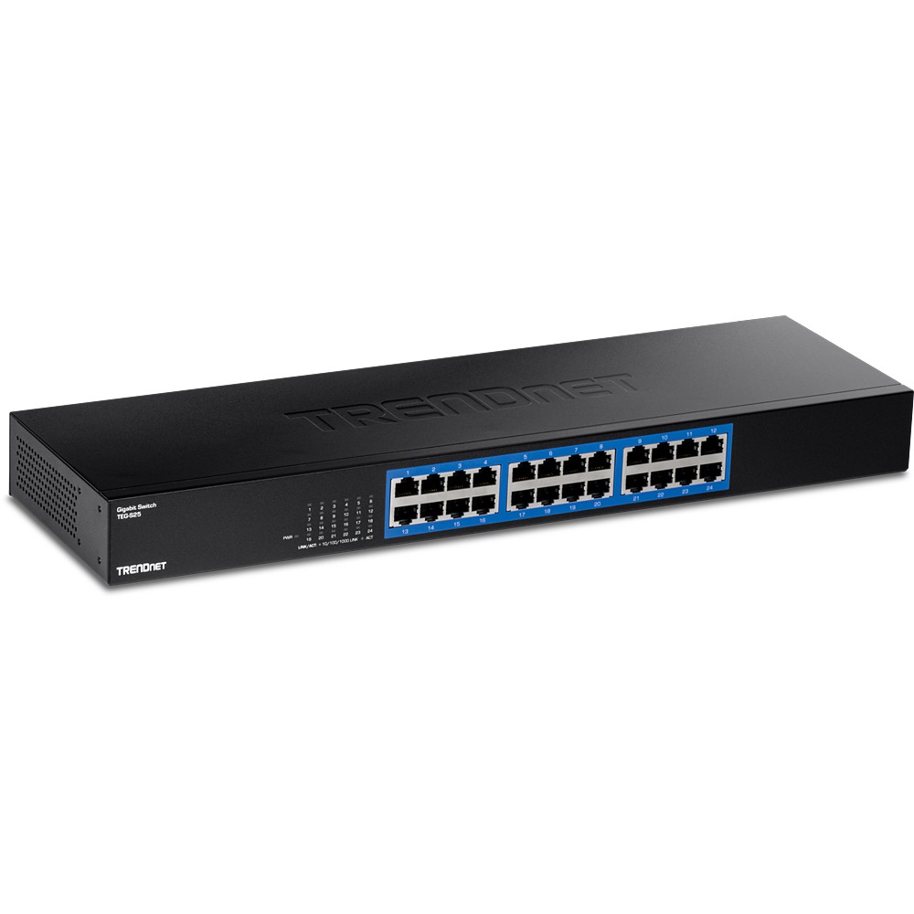 Trendnet TEG-S25 network switch Gigabit Ethernet (10/100/1000) Black -