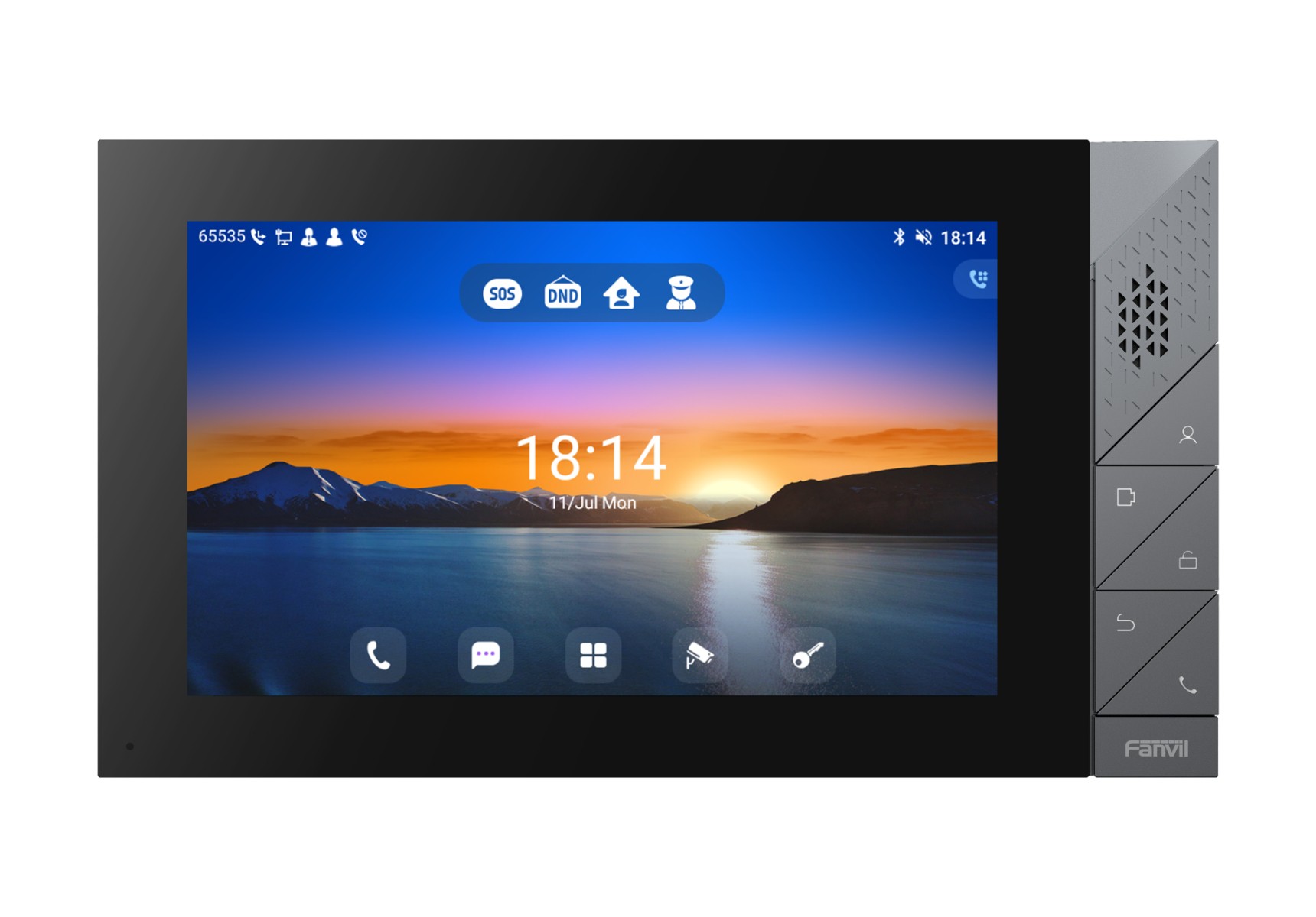 Fanvil i55A sistema per video-citofono 17,8 cm (7") Acciaio inox -