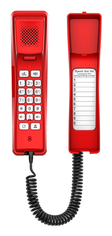 Fanvil H2U-R teléfono IP Rojo 2 líneas - Fanvil H2U-R, Teléfono IP,