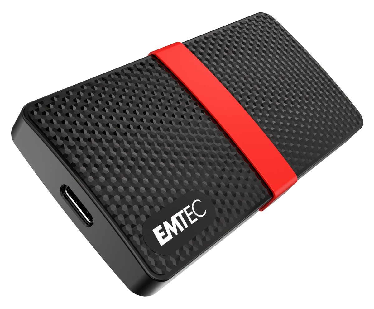 Emtec X200 2 To USB Type-C 3.2 Gen 1 (3.1 Gen 1) Noir - Emtec X200, 2