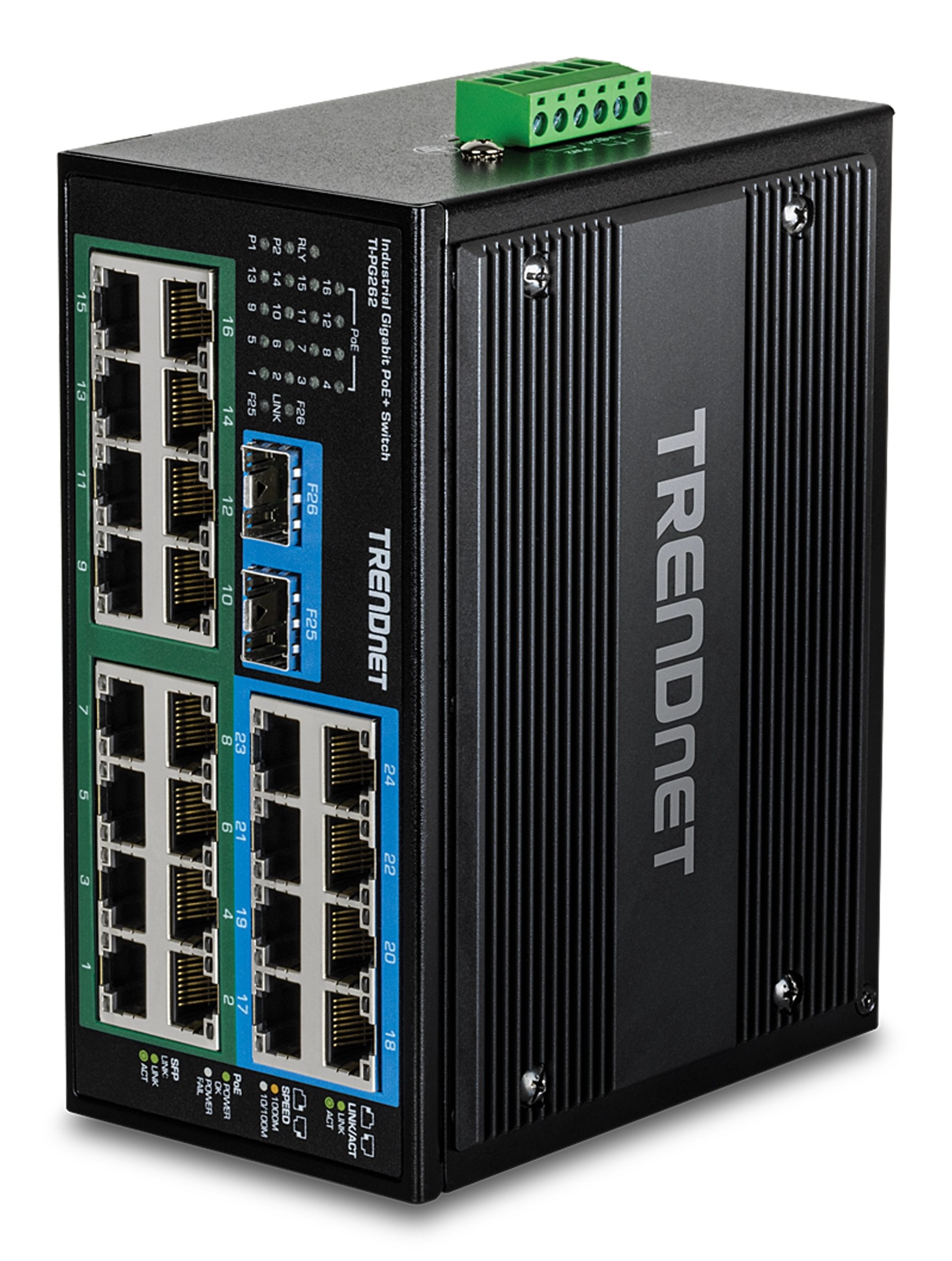 Trendnet TI-PG262 network switch Unmanaged Gigabit Ethernet (10/100/