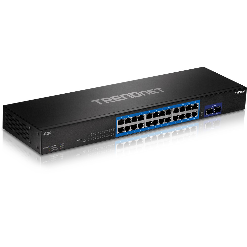Trendnet TEG-30262 v1.0R Gigabit Ethernet (10/100/1000) 1U Black -