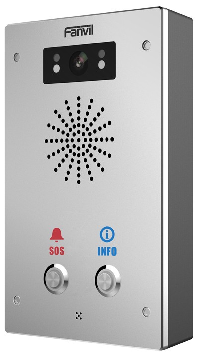 Fanvil I16S-02P audio intercom system Stainless steel - Fanvil I16S-