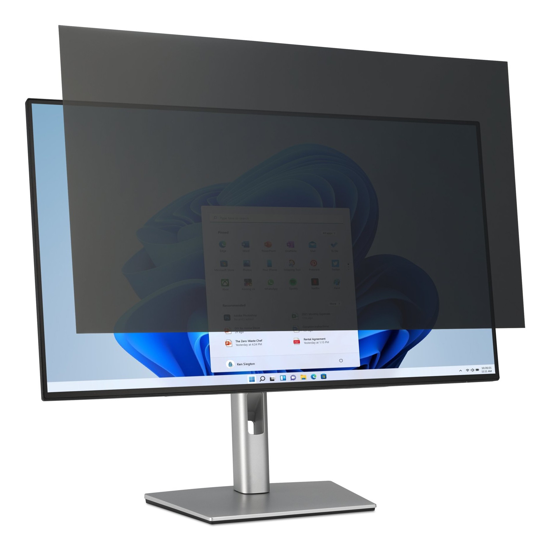 Kensington 2-Way Removable Privacy Screen Filters For Monitors 27" 16: