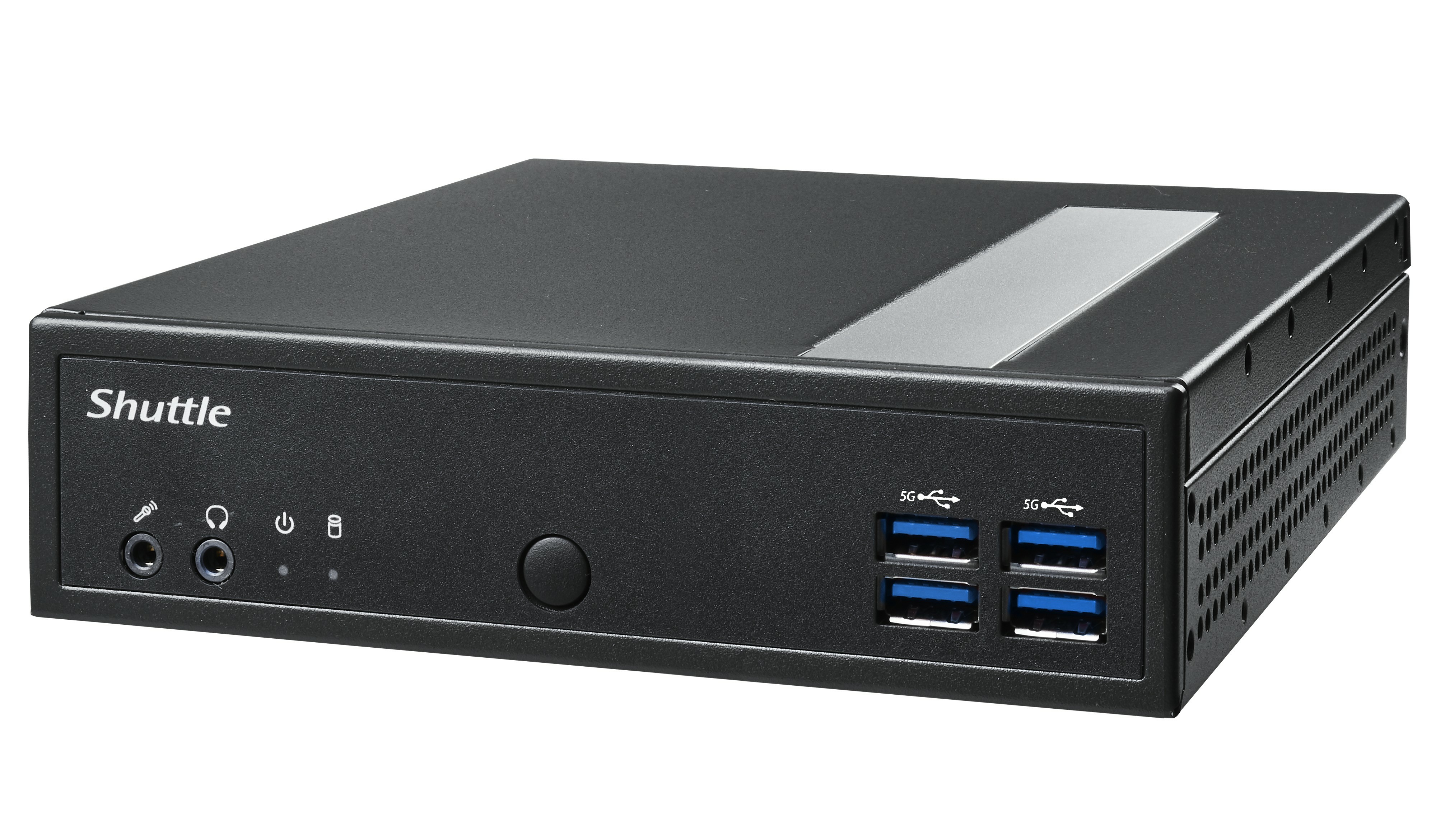 Shuttle XPC slim Barebone DL30N, Intel N100, 1x DDR5, 2x LAN (2x 2.